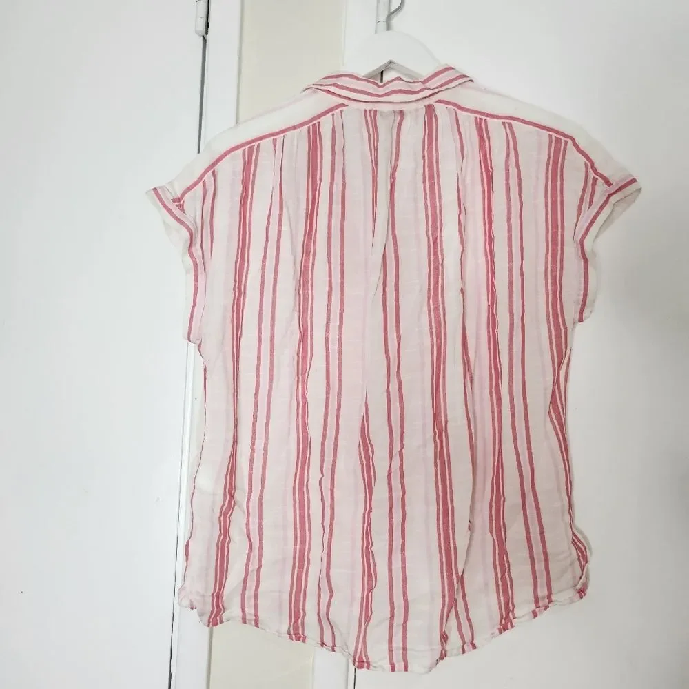 Lucky Brand Striped Button Down Shirt - Picture 2 of 3